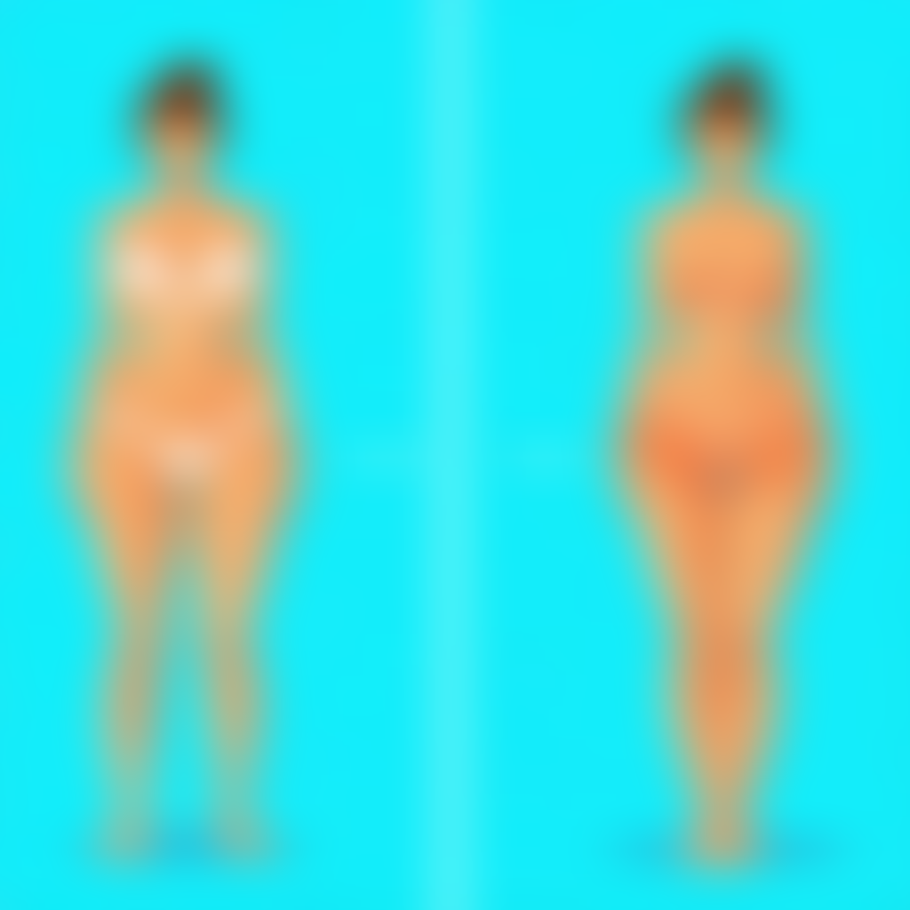 Une illustration montrant la différence entre la liposuccion et la lipoadipectomie, avec une comparaison à un buffet et un repas gastronomique.