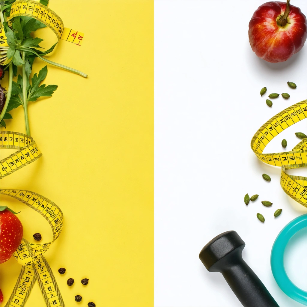 Fleurs de pavot à opium et aliments sains, évoquant le contraste entre drogues et bien-être.